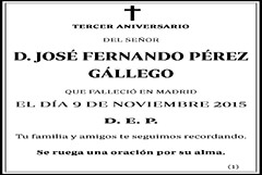 José Fernando Pérez Gállego